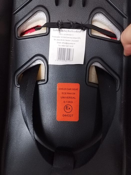 Scoica auto bebeluș