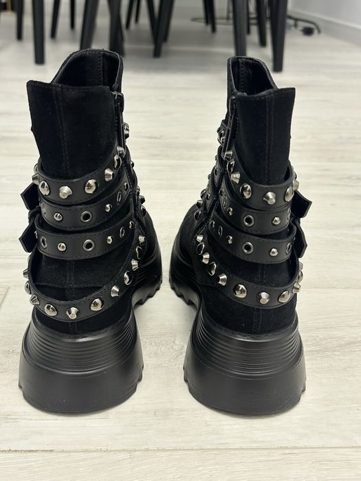 Ghete musette piele naturala