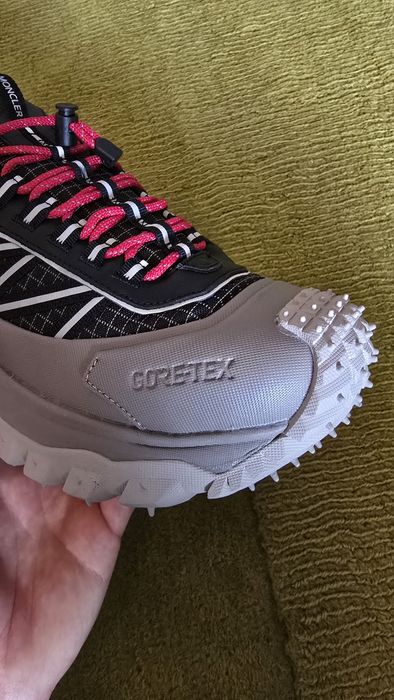 Adidasi Moncler trailgrip gtx 43 gri/rosu/negru