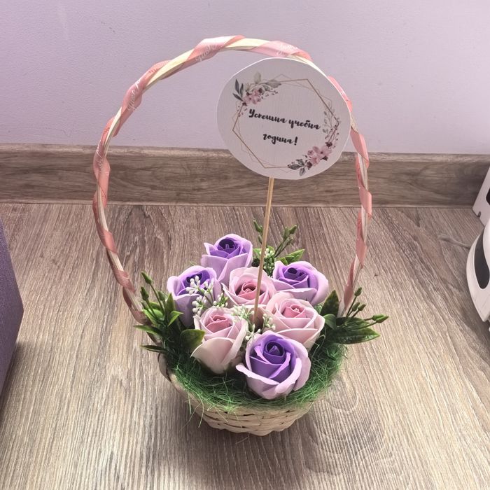 Букети от сапунени рози за всякакви поводи