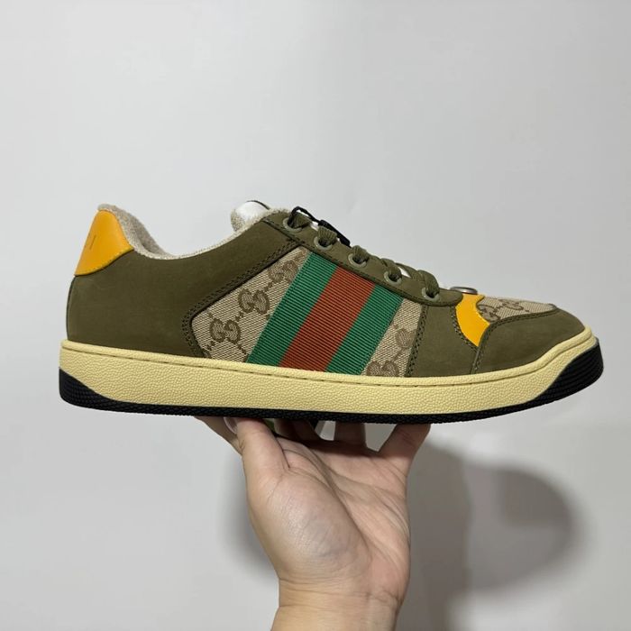 GG Screener Sneaker - Khaki