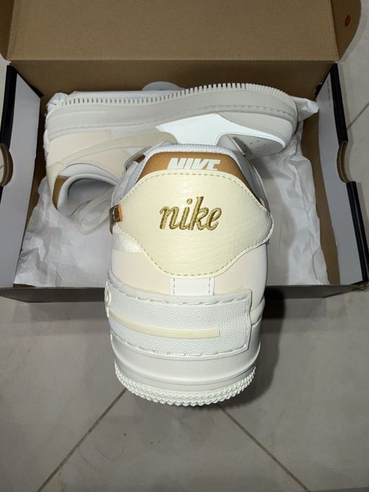 Обувки Nike Wmns Air Force 1 Shadow “Sail Metallic Gold” - размер 42