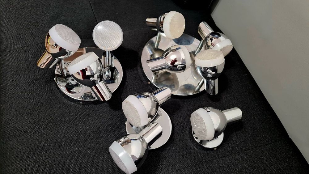 Set corpuri de iluminat cu led (12 piese)