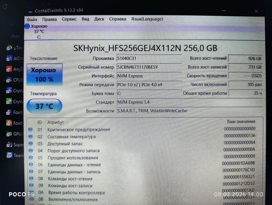 Современный ноутбук Lenovo на DDR5, почти новый