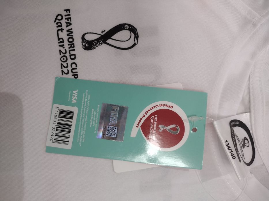 Детска футболна тениска FIFA WORLD CUP QATAR 2022