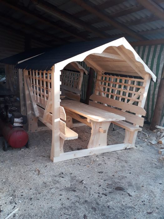 Foisor lemn masiv rustic