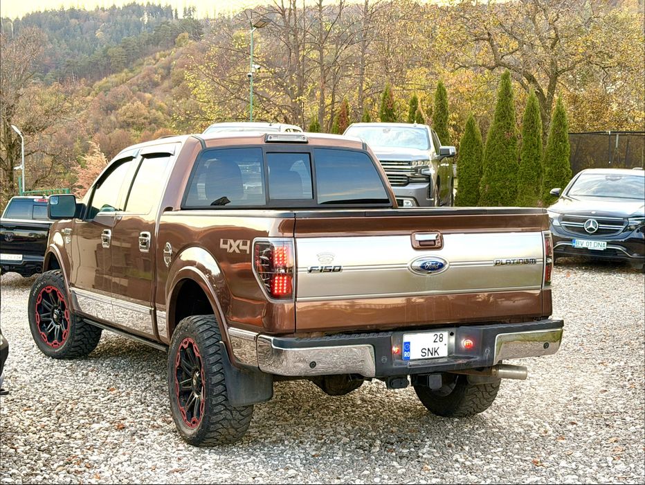 Ford F150 6.2 L  V8 PLATINUM Full Full  AUTOUTILITARA impozit 950 ron Panoramic,Camere Masalier , Roti 35 , Interior Deosebit Piele Inmatriculata RO