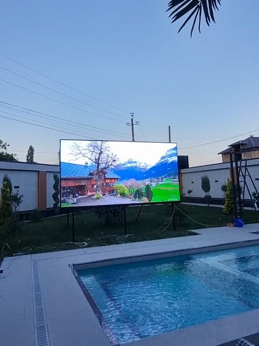 Led ekran   Лед  экран  new   ustanovka