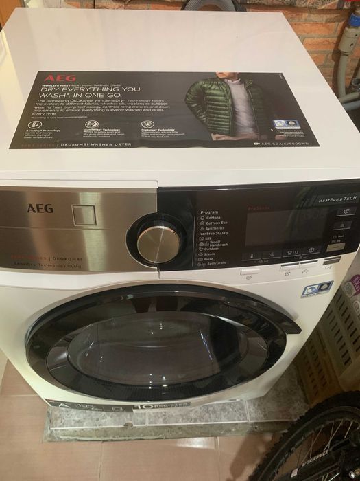 Пералня със сушилня AEG L9WBC61B-неработеща