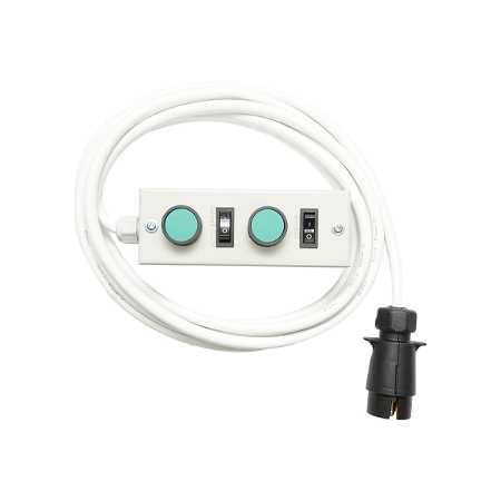 Telecomanda troliu lungime cablu 276cm  12V Tractor Forestier