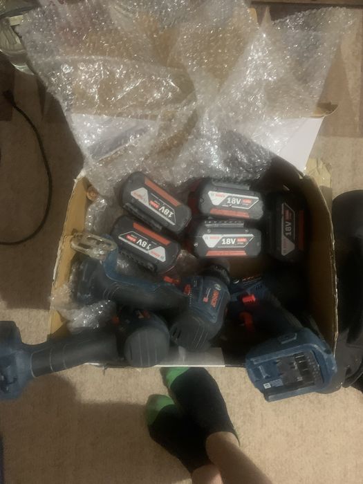 Bosch GAS 18V-1 акумулаторна прахосмукачка ЧИСТО НОВА ТОП ЦЕНА