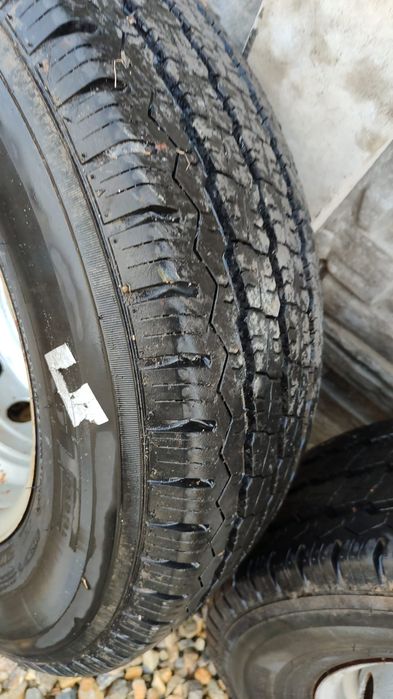 Jante cauciucuri Iveco Daily 65c15 punte simpla 16 inch