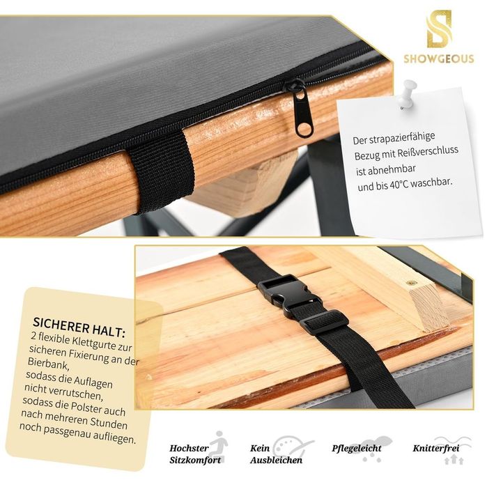 Perne umplute  2 piese 220x25x3 cm