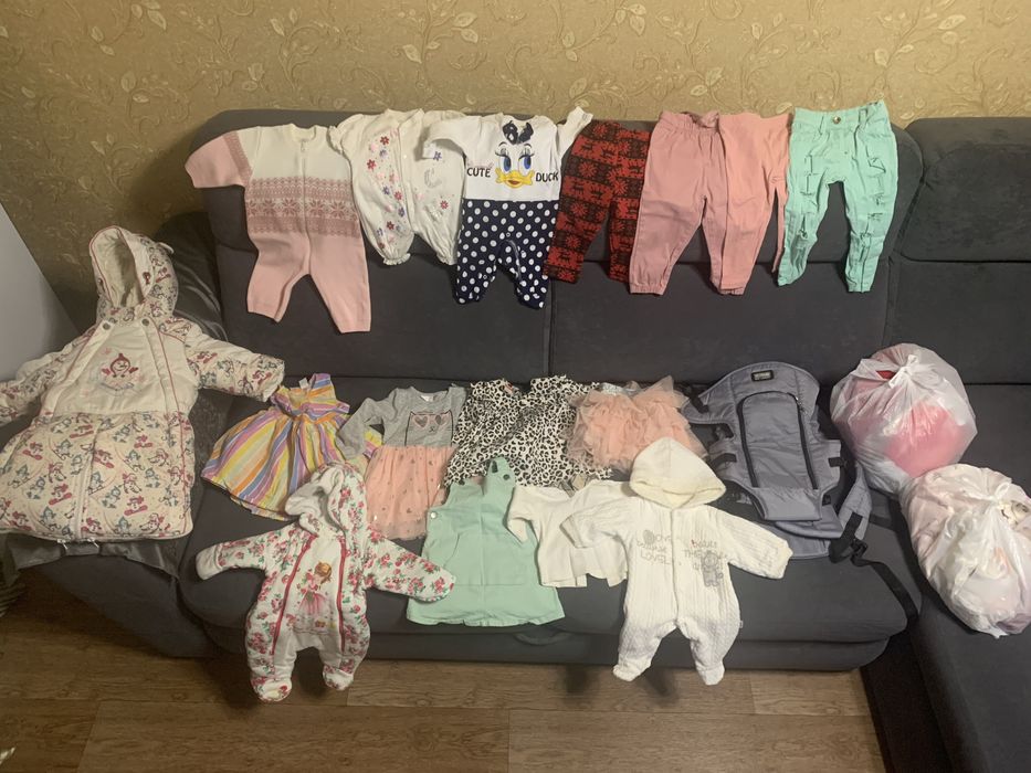 Детские вещи от рождения до 6 месяцев
