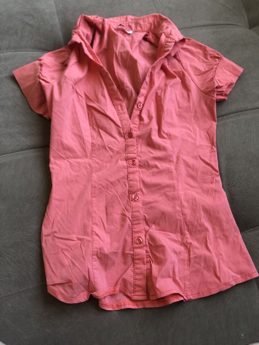 Y2K Блузи с къс ръкав и ризи