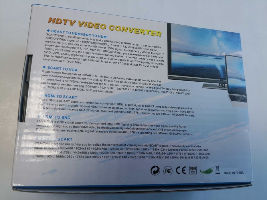 Convertor Scart la Hdmi