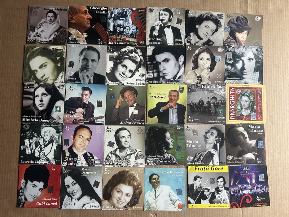 Lot 50 CD uri din colectia Jurnalul National