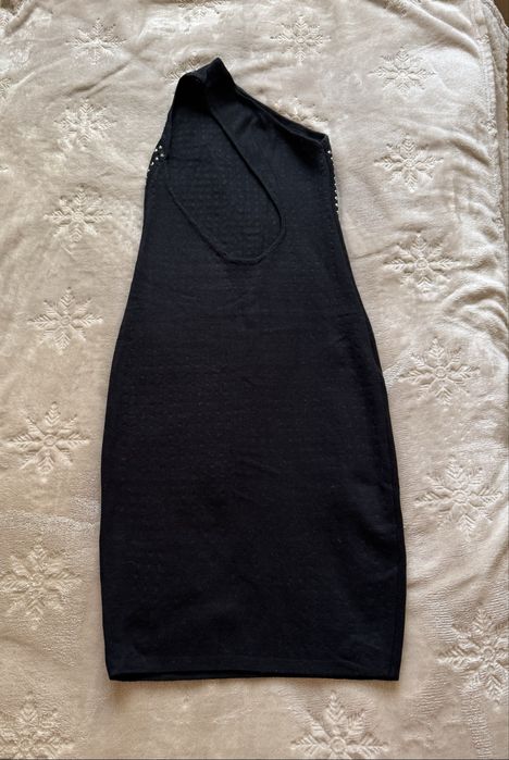 Черна къса рокля