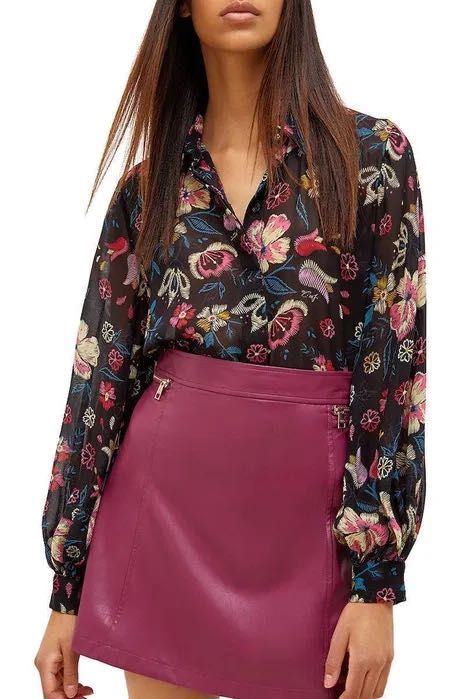 Срочно LIU JO Оригинал Женская шифоновая блуза