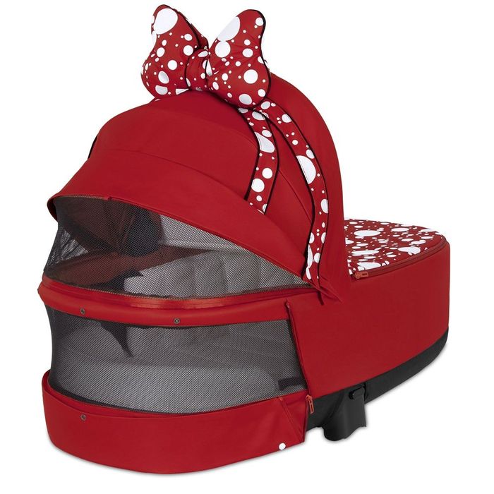 НОВ! Кош за новородено Cybex Priam 4 Lux Jeremy Scott Petticoat Red