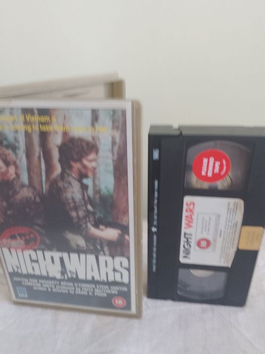 NIGHTWARS/ Нощни войни/- видеокасета VHS военен филм с Виетнам