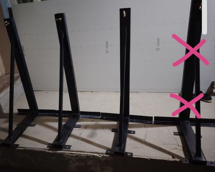 Кранштен бокс мешок осадиган темир