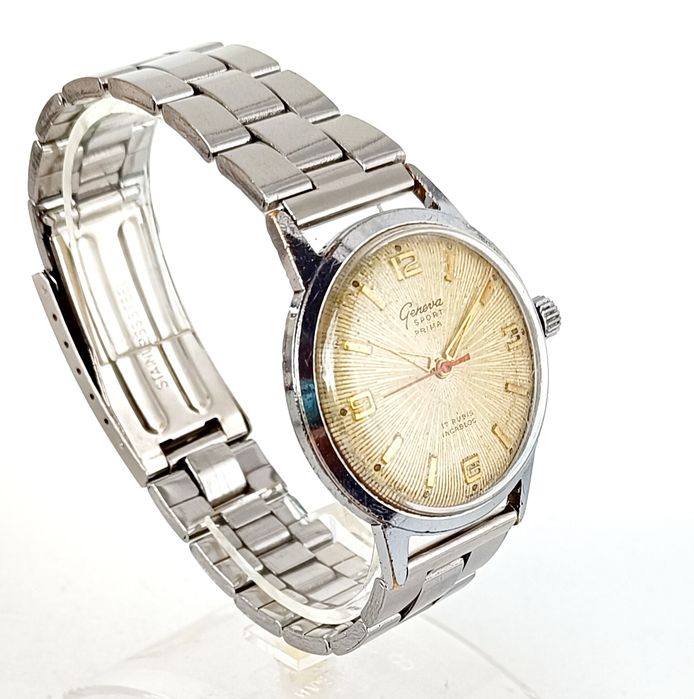 Geneva sport prima 17 j -оригинален швейцарски часовник