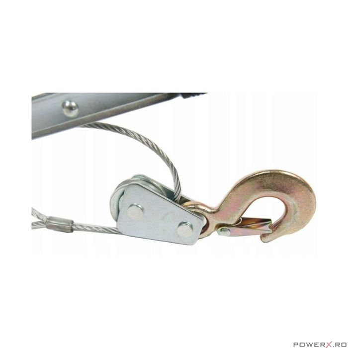 Troliu cu 2 carlige 2t, vinci manual 2 tone