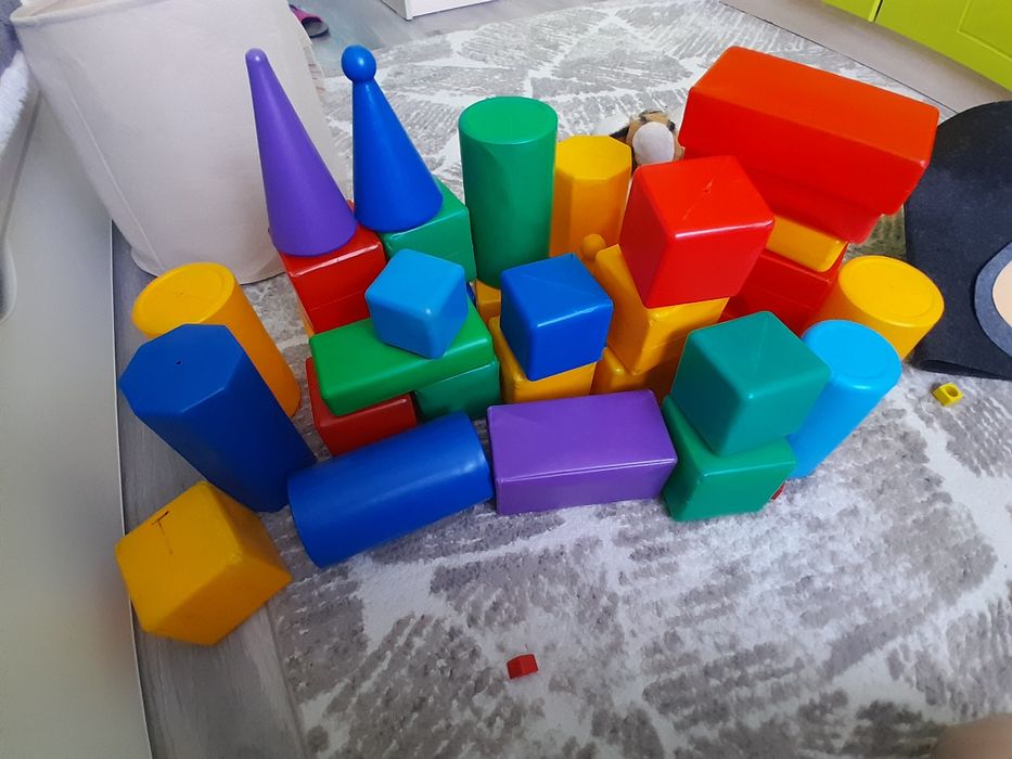 Кубики пластиковые