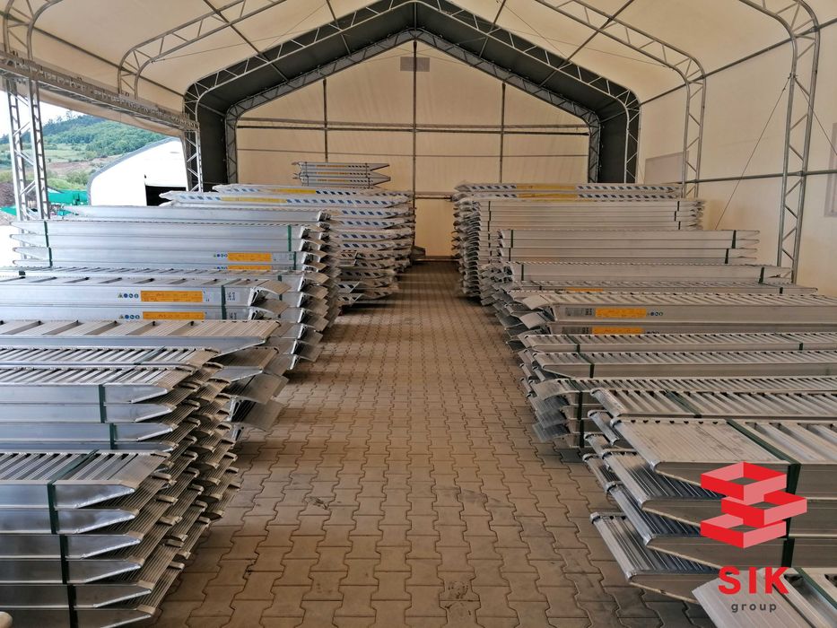 Rampa din Aluminiu de 3 m x 45 cm, max 7.200 kg