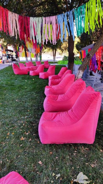 Аренда кресло мешков, Аренда бин-бэг. Бинбег аренда. Прокат Бин-бэгов.