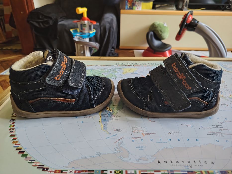 Детски зимни боси обувки 3f Barefoot