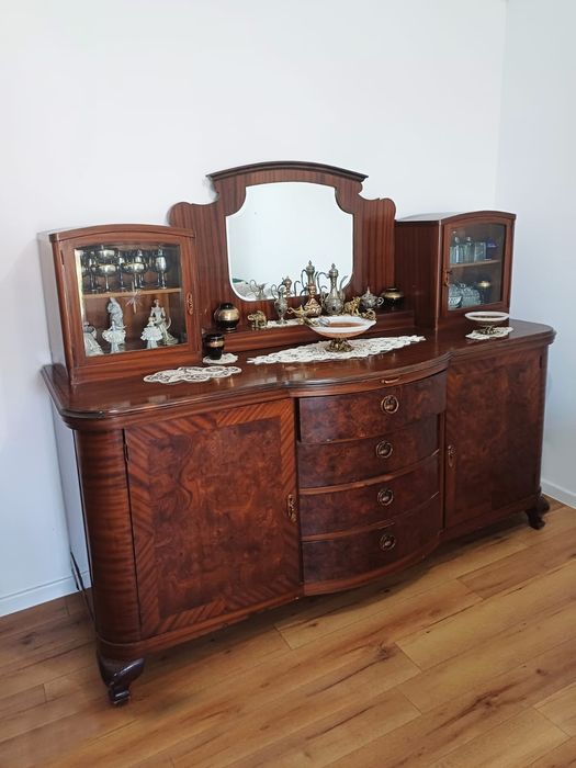 Vand mobila sufragerie stil Lengyel, furnir trandafir