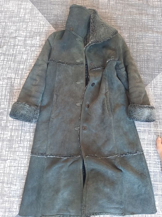 Продам длинную дубленку