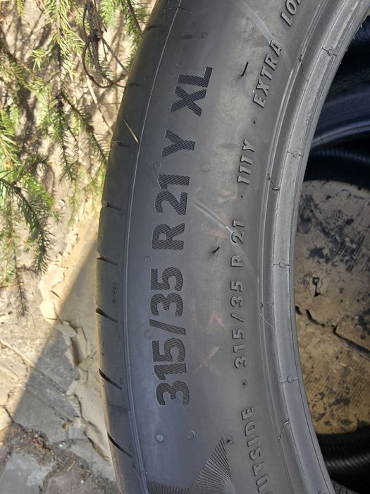 2 Anvelope  Vară Continental Contact6 (RSC) 315/35 R21XL Impecabile. .