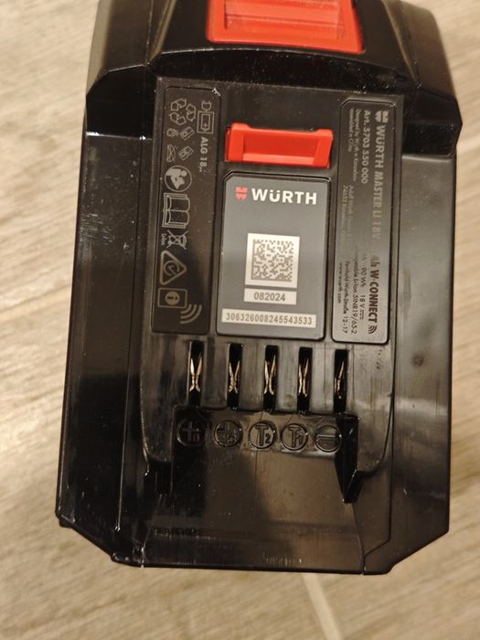 Батерия Wurth 5ah/18v