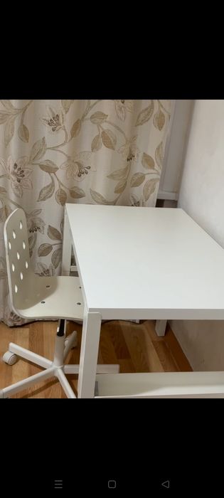 Стол и стул икея