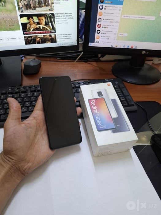 Redmi note 9pro 8/128gb ideal iwlawi zur aybi yuq tozza telefon