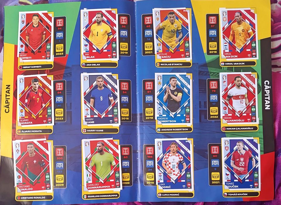Vând album complet UEFA 2024