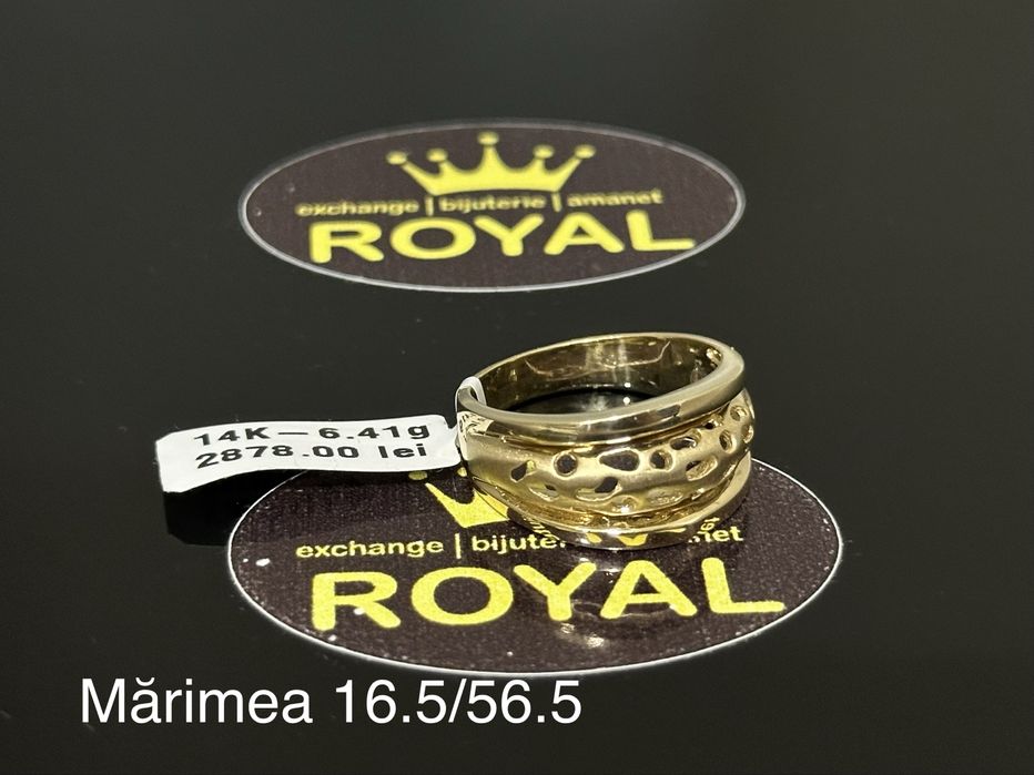 Bijuteria Royal: Inel aur 14k/6.41 gr