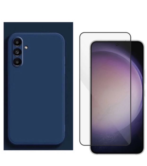 Samsung A14/A15/A34/A54/A36/A26/A17 Husa Maxcell Fina+Folie Sticla 20D