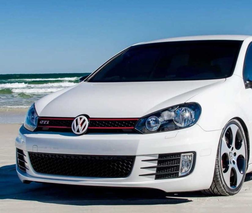 Предна броня за VW Golf VI 6 GTI / R20 - с халогени! НАЙ - ДОБРА ЦЕНА!