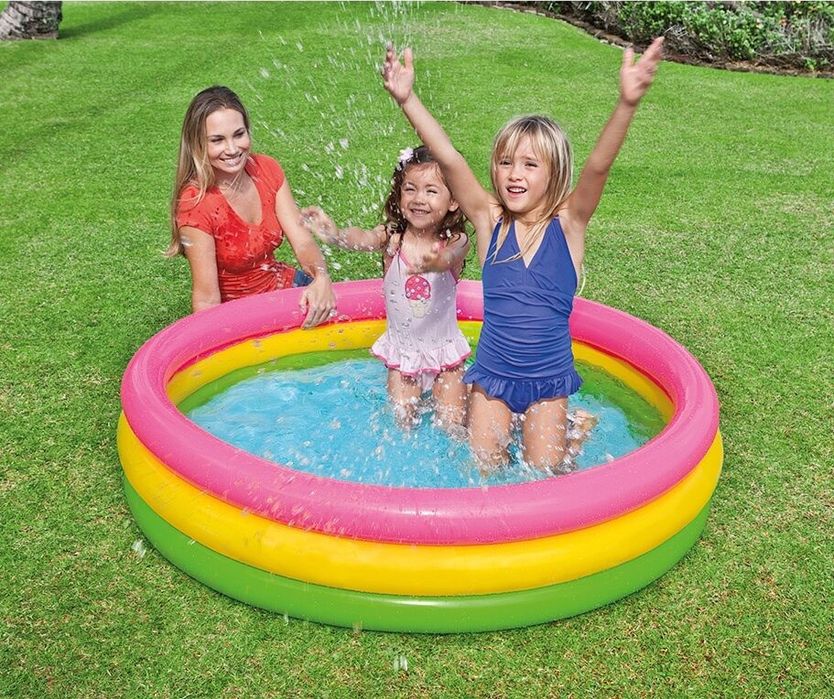 Детский надувной бассейн Intex