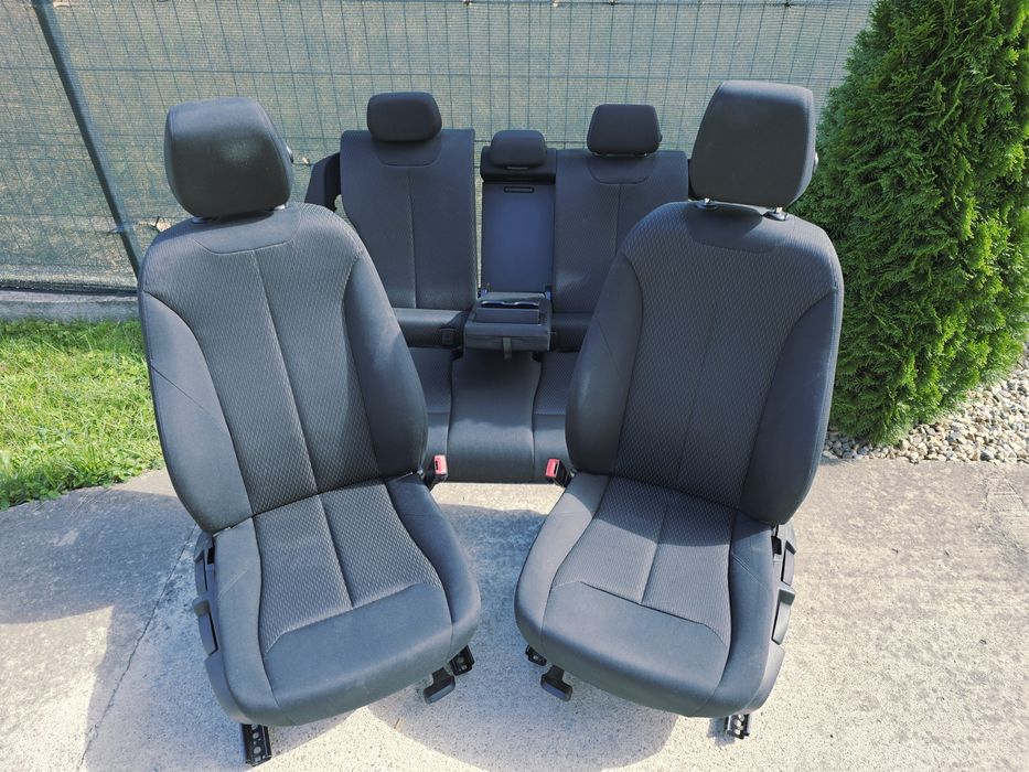 Scaune față și spate BMW Seria 3 F30 – complete, stare bună