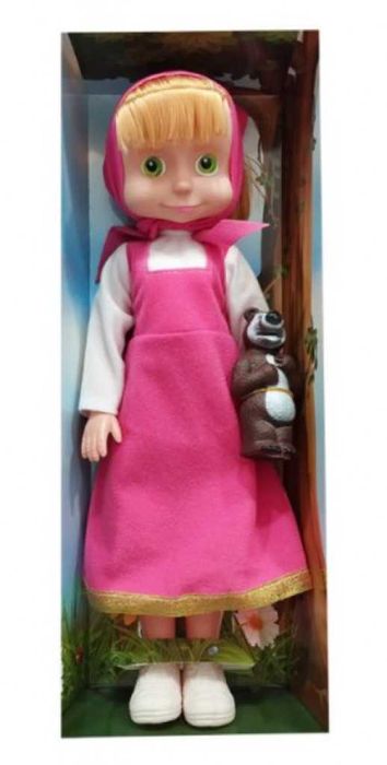 Голяма музикална детска кукла Маша от Маша и Мечокът