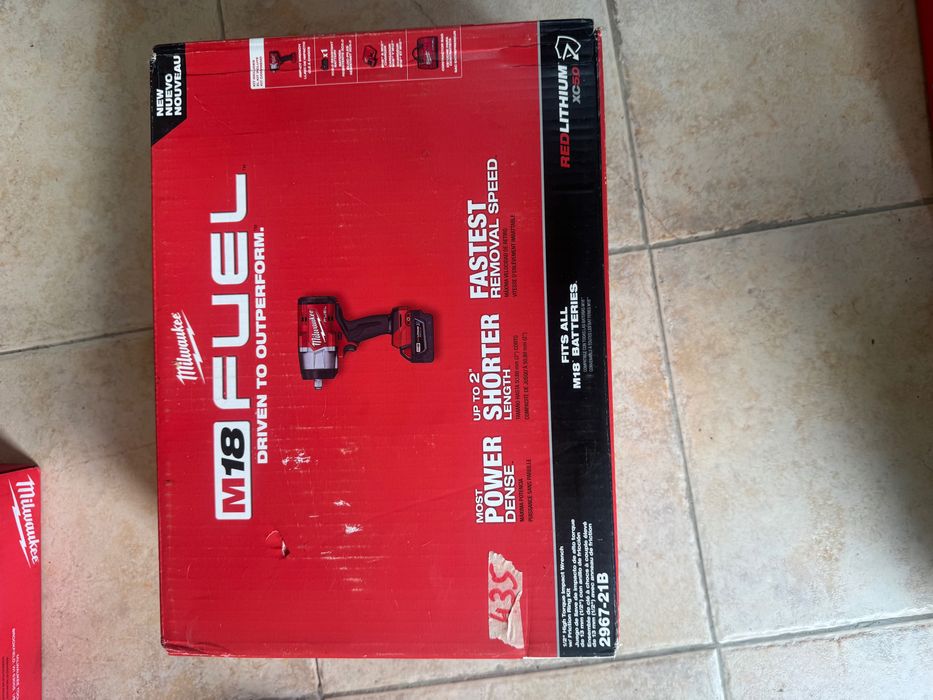 Гайковърт МИЛУОКИ Impact wrench MILWAUKEE 1/2
