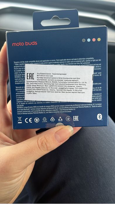 Moto buds наушники