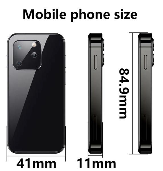 НОВ! Мини смартфон SERVO 12S 1GB 8GB 3G Black