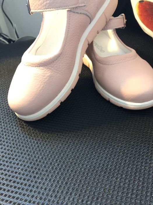 Vand pantofi piele roz pudrat, 30