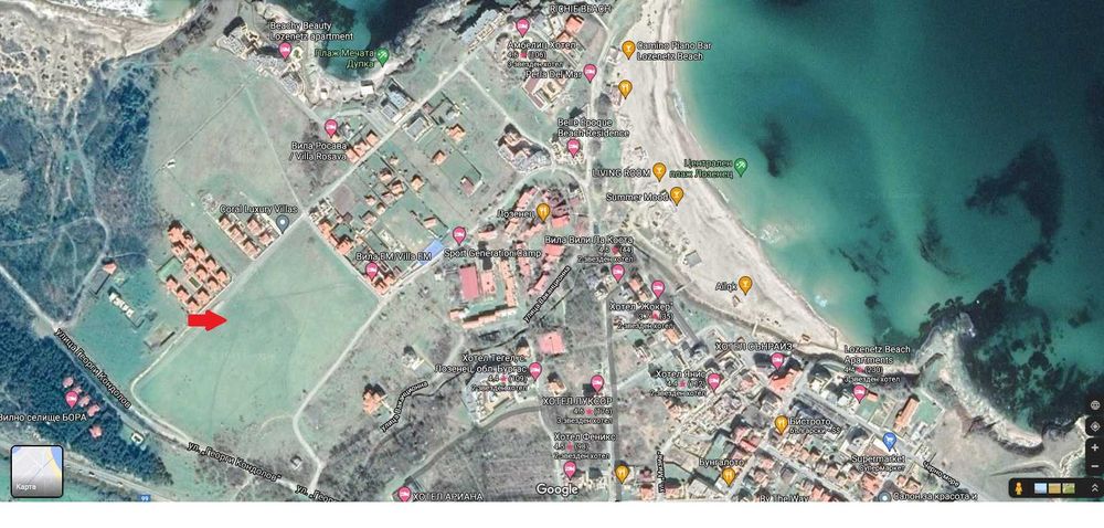 Продава се Парцел в с. Лозенец, Област Бургас - 3003 кв.м за 67 €/кв.м - Снимка #7